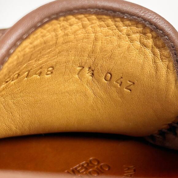 Gucci Interlocking G Driver Leather Loafer - Men’s 8 - Picture 6 of 8